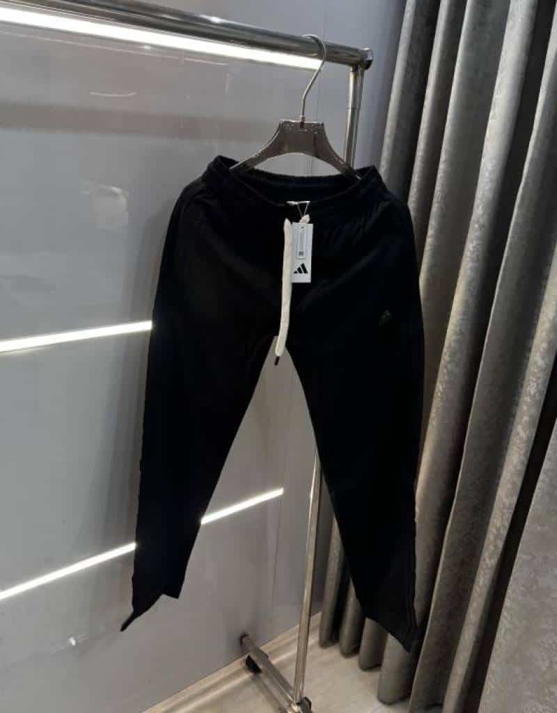Adida s Black Classic Embroidery Logo Premium Trackpant Secondary image