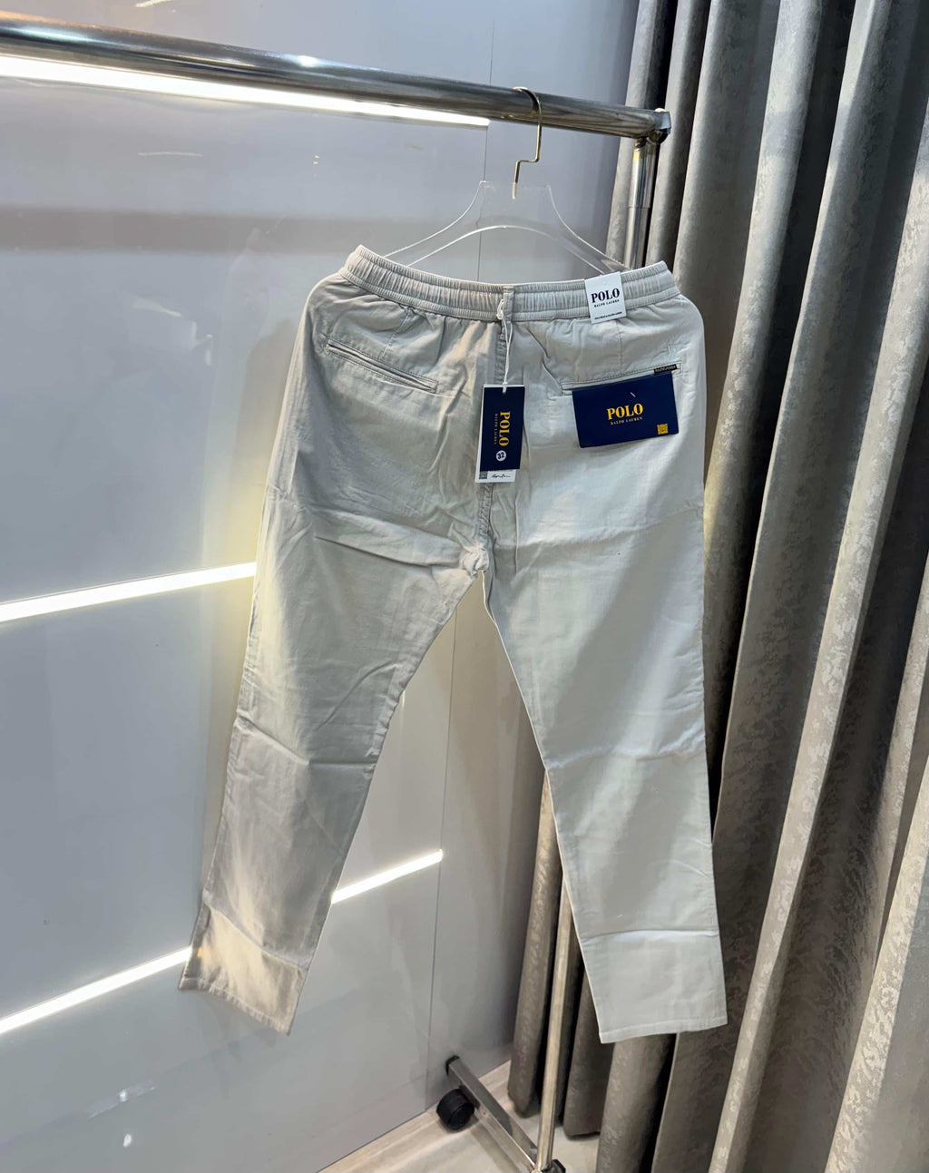 Ralph Laure n Grey Premium Classic Cotton Pant