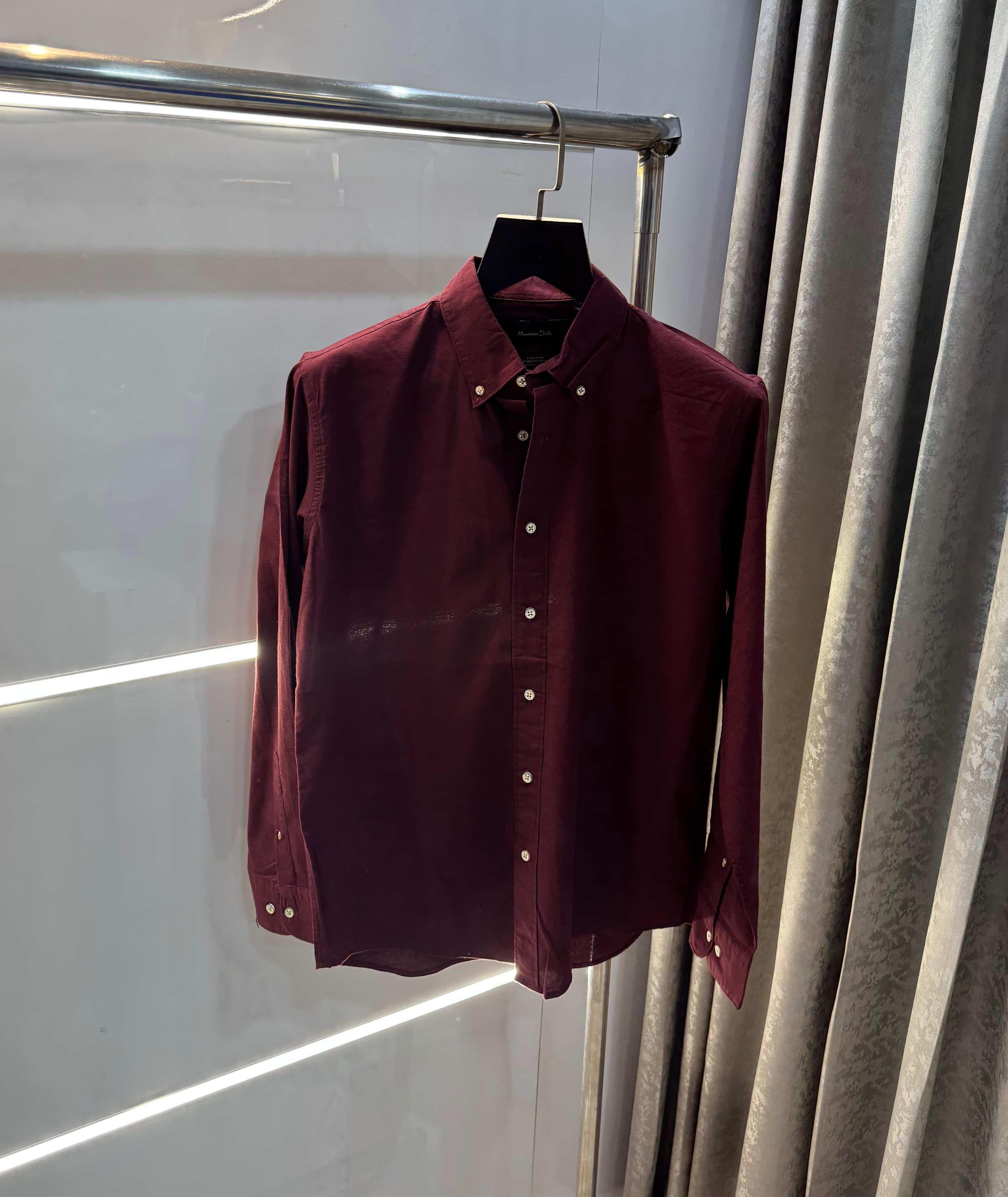 Mossimo Dutti  Wine  Premium Classic Shirt Main image
