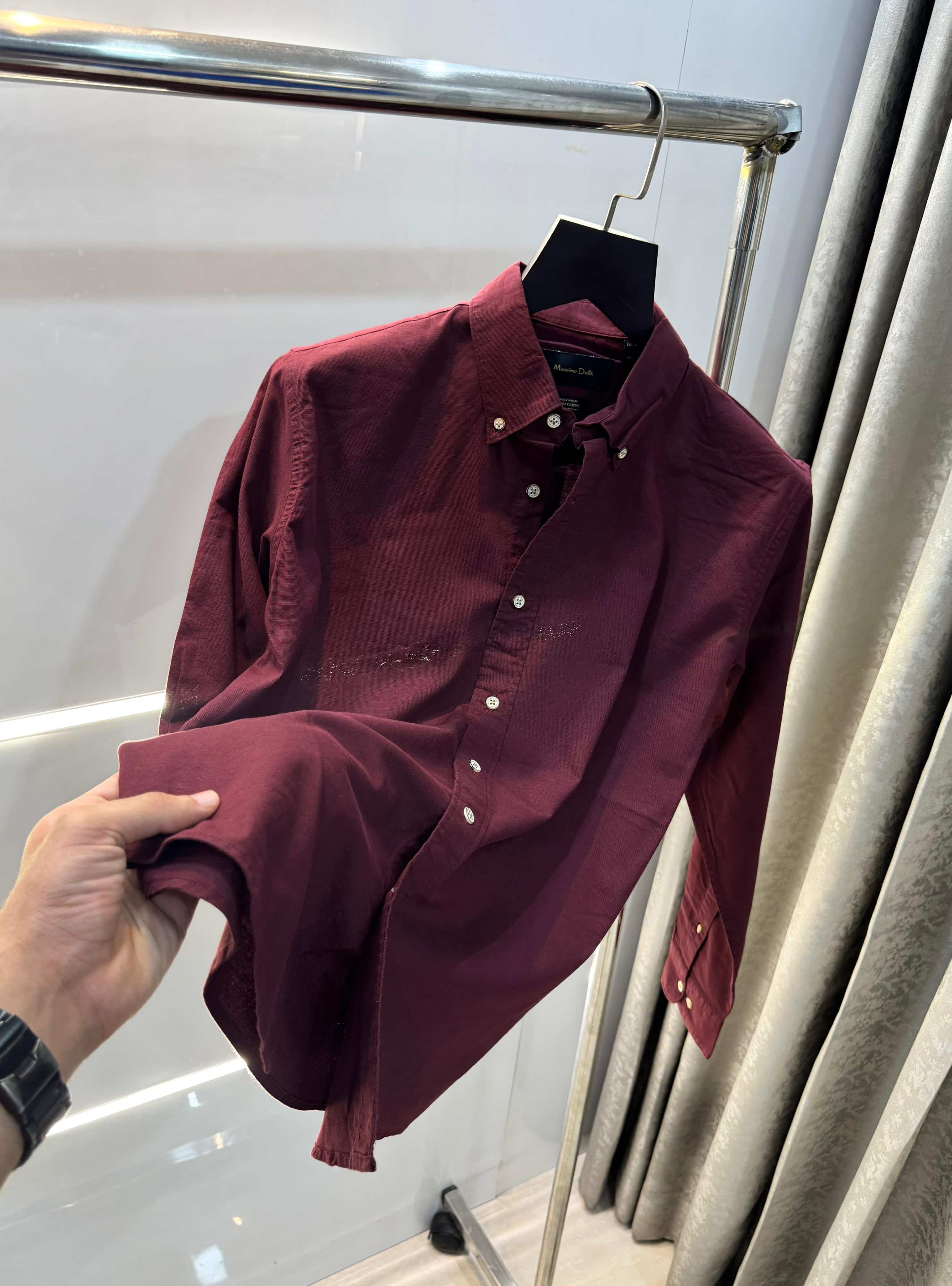 Mossimo Dutti  Wine  Premium Classic Shirt Secondary image