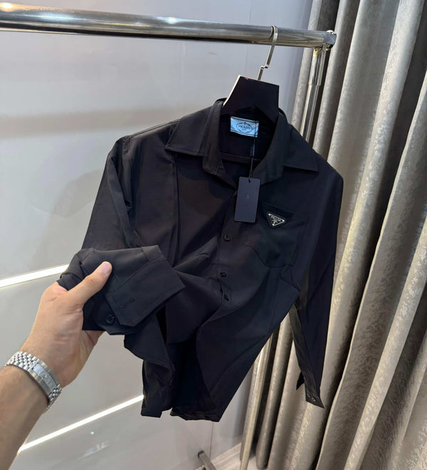 Prad a Milano Black Printed Imported full sleeve Shirt