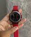 Gshock Red Silicone Strap Analog With Digital Premium Watch