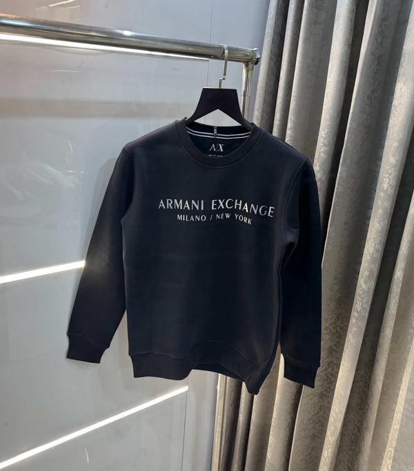 Arman i Exchange Black Classic Print Premium Sweatshirt