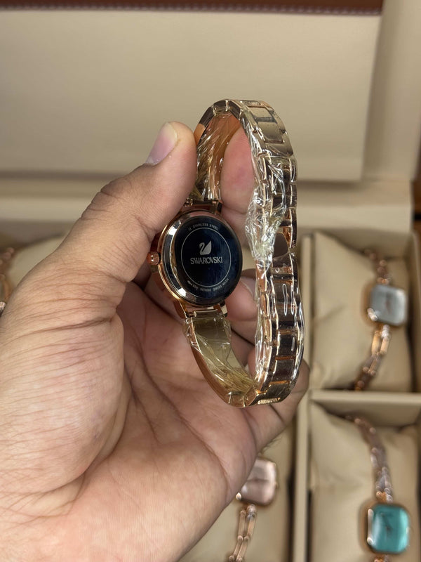 Swarovsk i Cosmic Red Premium Ladies Watch