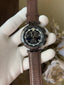 Versac e Chronograph Brown Leather Strap Premium Watch