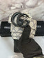 GUCCI! MONOGRAm PREMIUM QUALITY IMPORTED PRINTED BELT WITH OG BOx GG-612