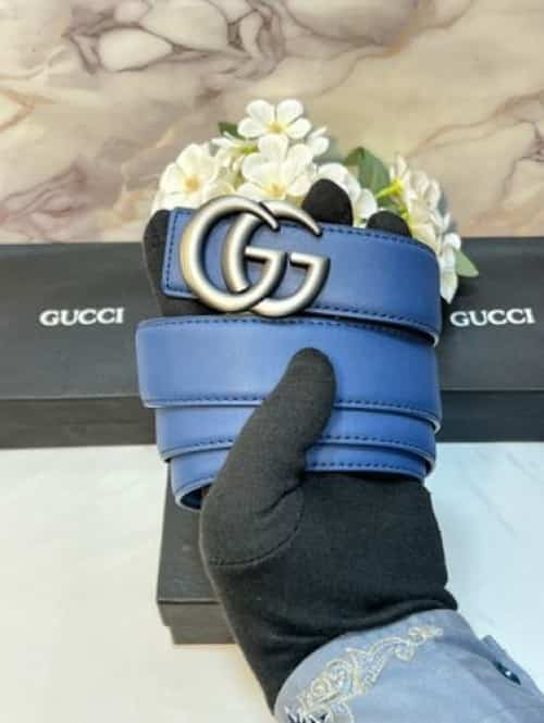 GUCC! PREMIUM QUALITY IMPORTED REVERSIBLE BELT WITH OG BO...X GG-610