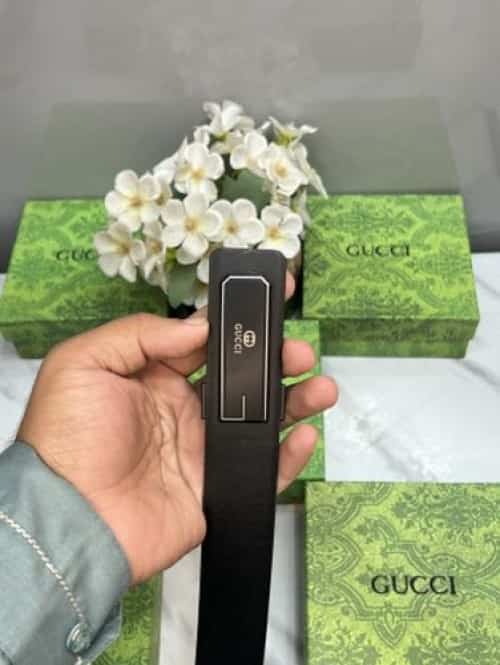 GUCCI PREMIUM QUALITY IMPORTED REVERSIBLE BELT WITH OG BOX