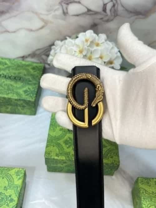 GUCCi PREMIUM QUALITY IMPORTED REVERSIBLE BELT WITH OG BOX GG-606