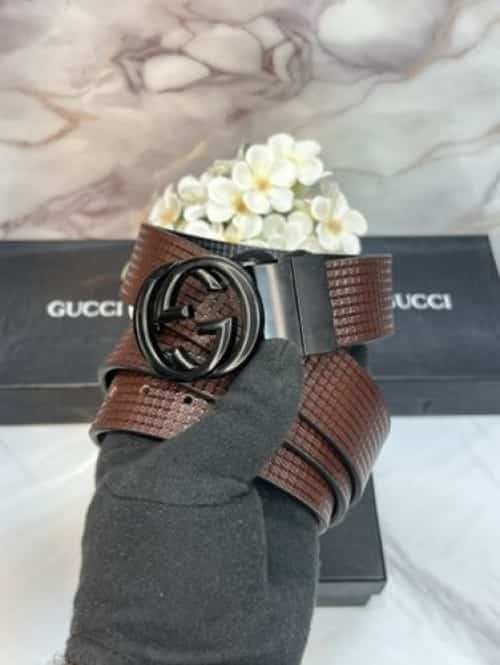 9UCCI PREMIUM QUALITY IMPORTED REVERSIBLE BELT WITH OG BO·x GG-604