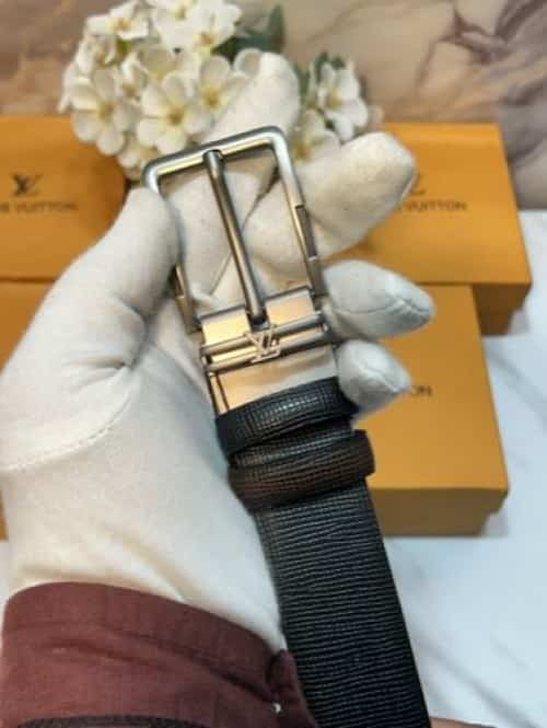 LV l0...UI$ VuITToN! PREMIUM QUALITY IMPORTED REVERSIBLE BELT WITH OG BOX LV-204