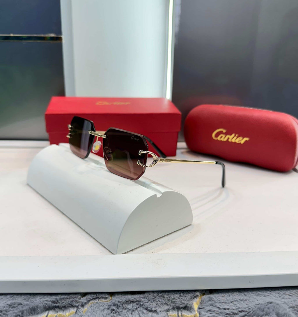 Cartie r Gold Brown Shade Aujla Edition Premium Shade 2649