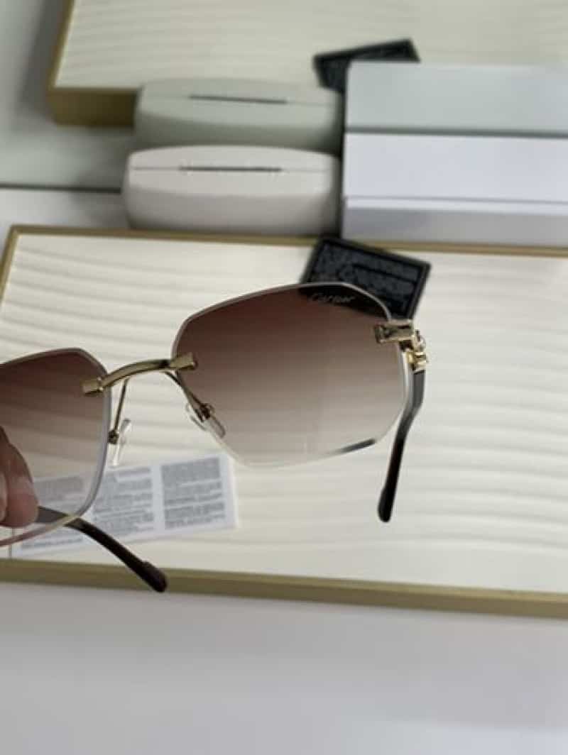 cartier_8818 gold brown Secondary image