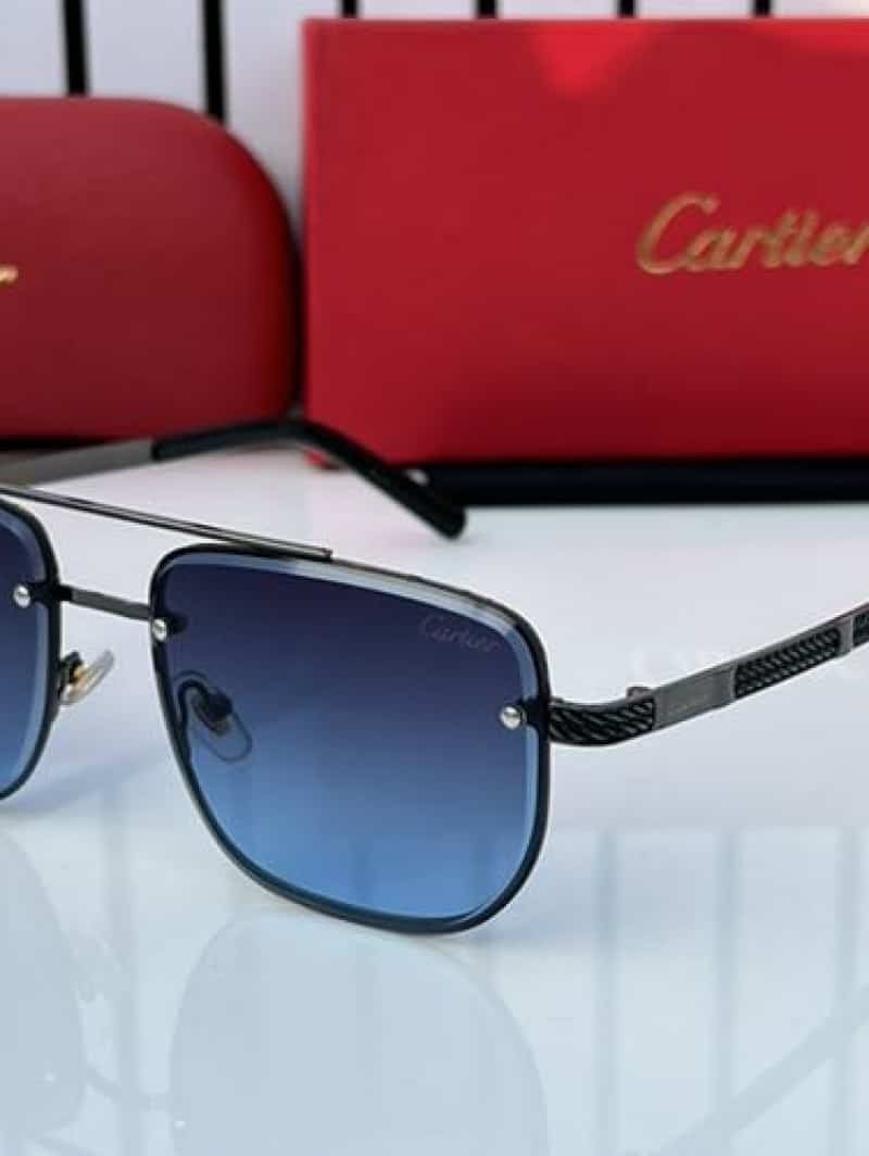 Cartier 155 blue shaded