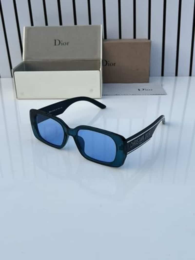 Dior branding blue