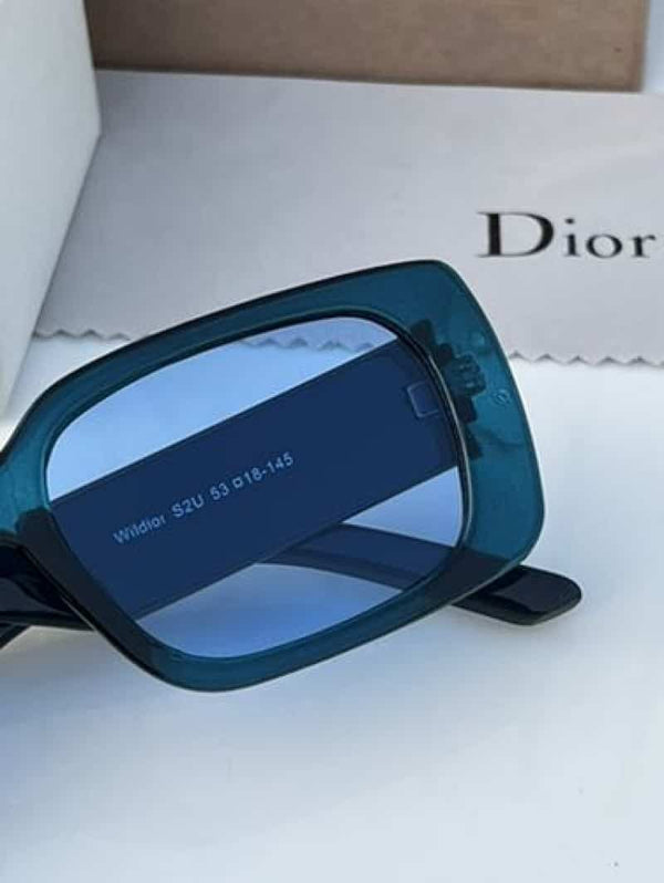 Dior branding blue