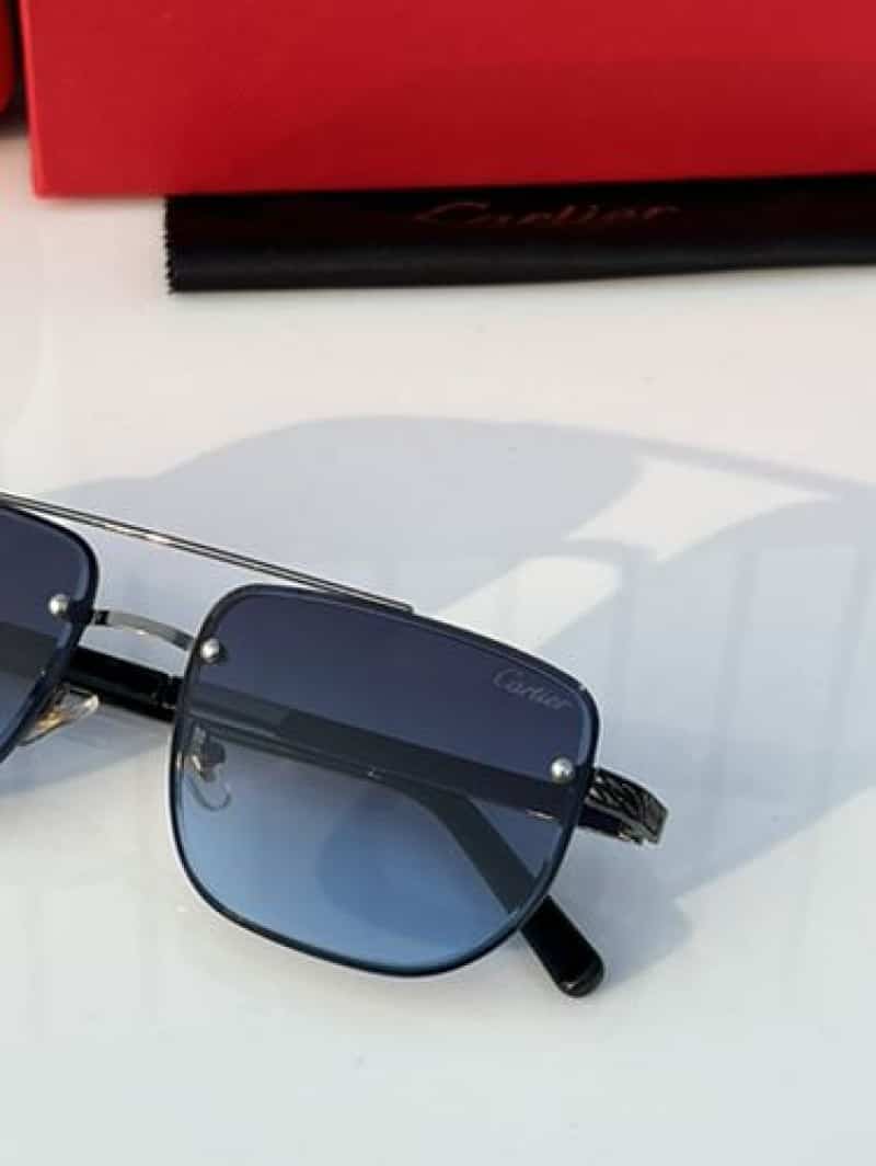 Cartier 155 blue shaded
