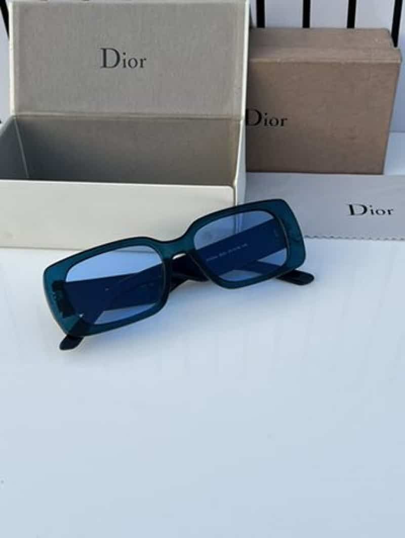 Dior branding blue