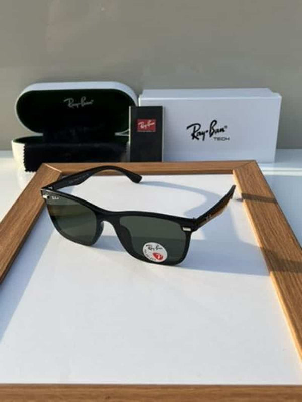 rayban 4487 glossy black green