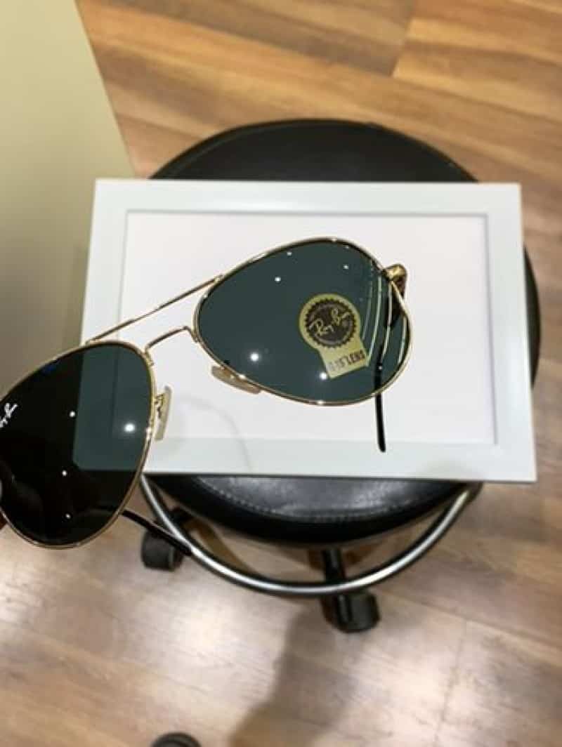 rayban 3517 gold black
