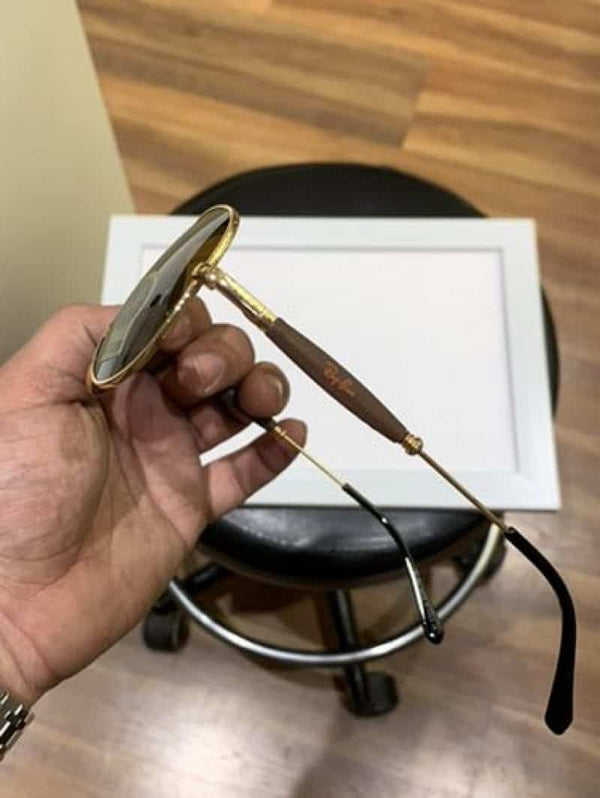 rayban 3517 gold brown