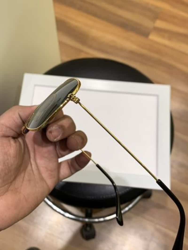 rayban 3136 gold black