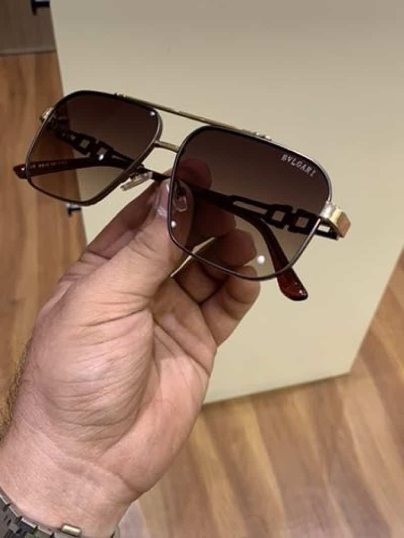 BVLGARI 205 gold brown
