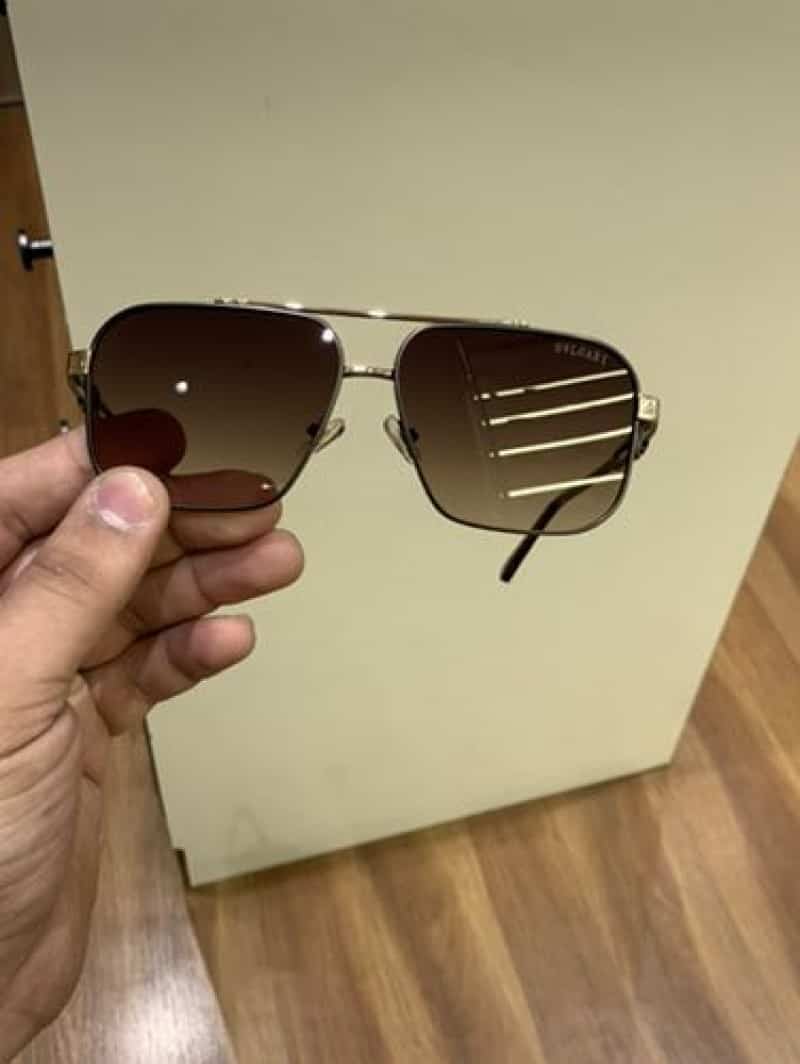 BVLGARI 205 gold brown
