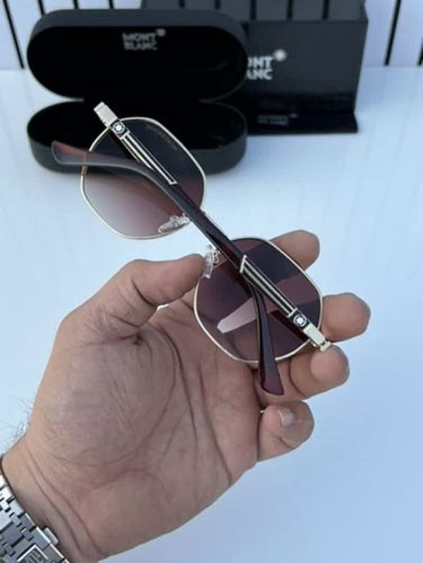 mont blanc 88103 gold brown