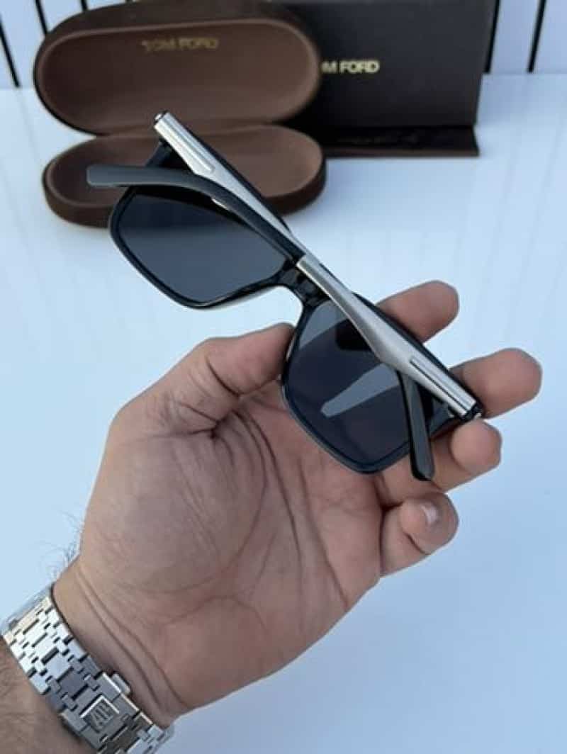 tomford 555 black silver