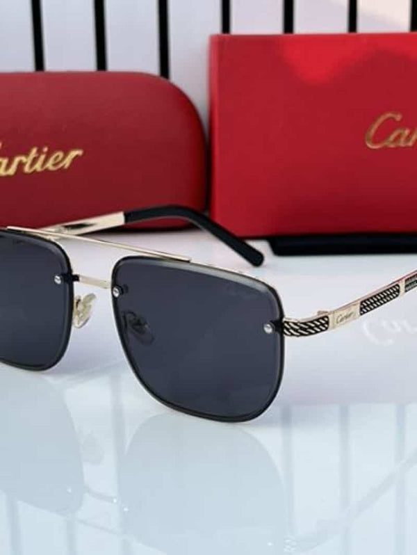 cartier 155 gold black