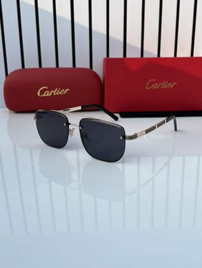 cartier 155 gold black