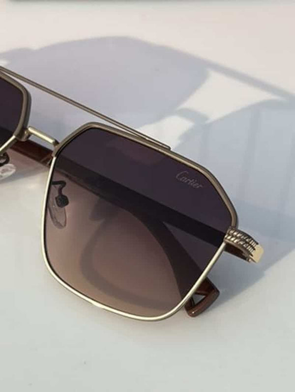 cartier 2636 gold brown