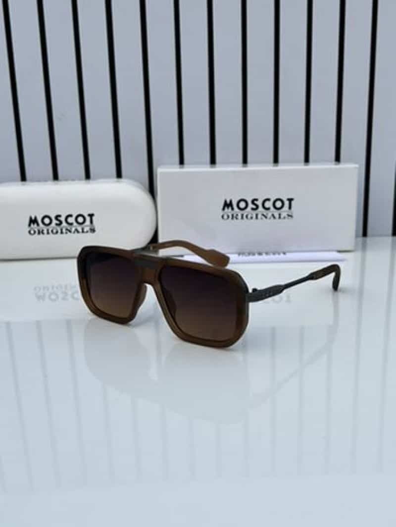 moscot 38 brown