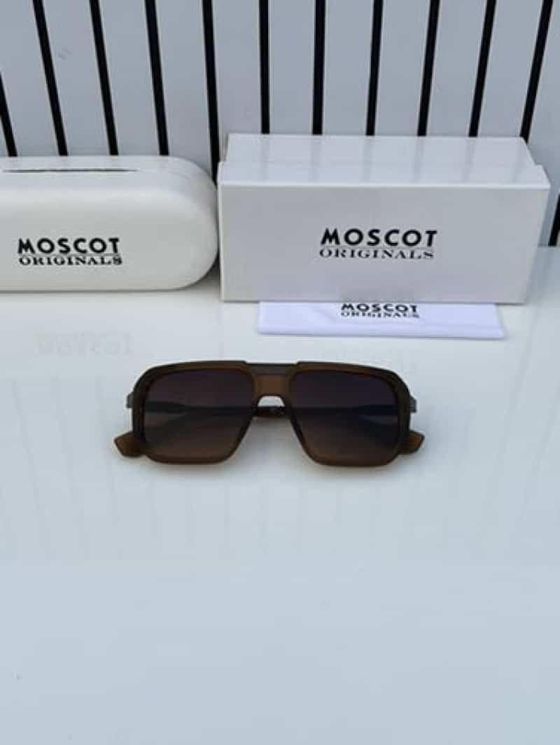 moscot 38 brown