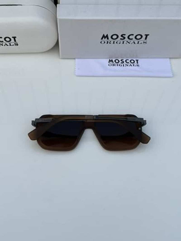 moscot 38 brown