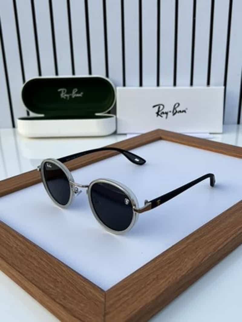 rayban 3675 white black