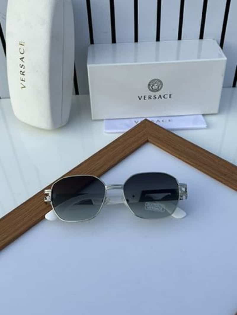 Versace 7168 silver green