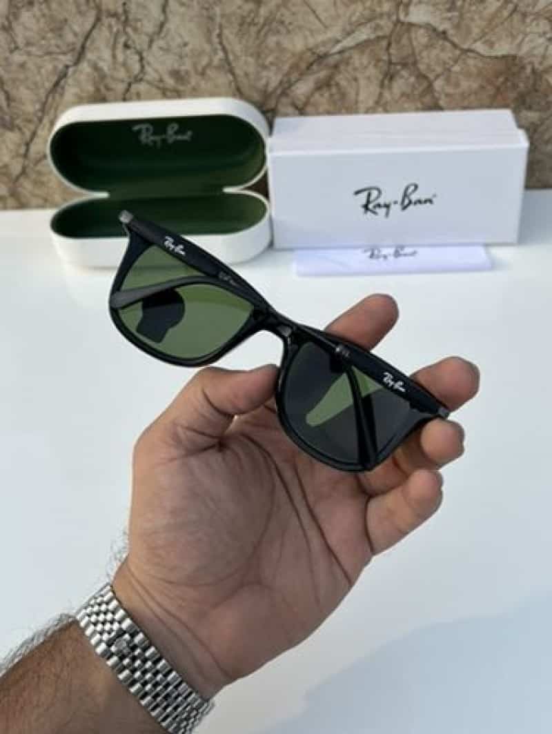 rayban 2148 black green