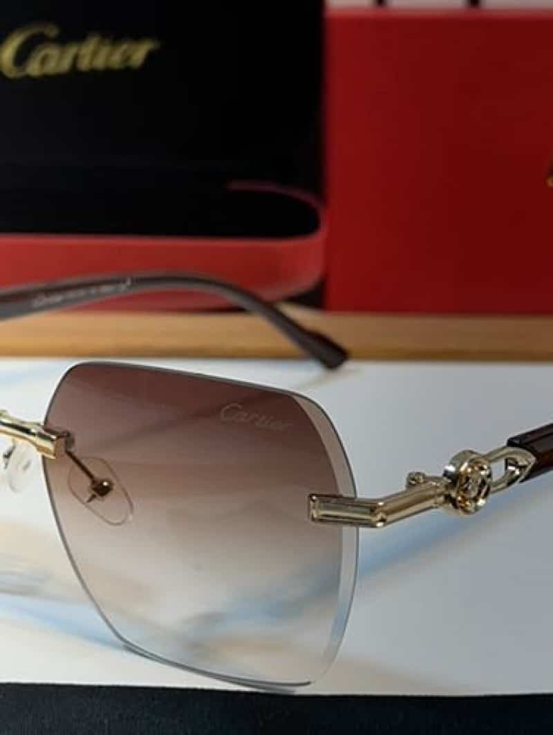 Cartier 8817 gold brown Main image
