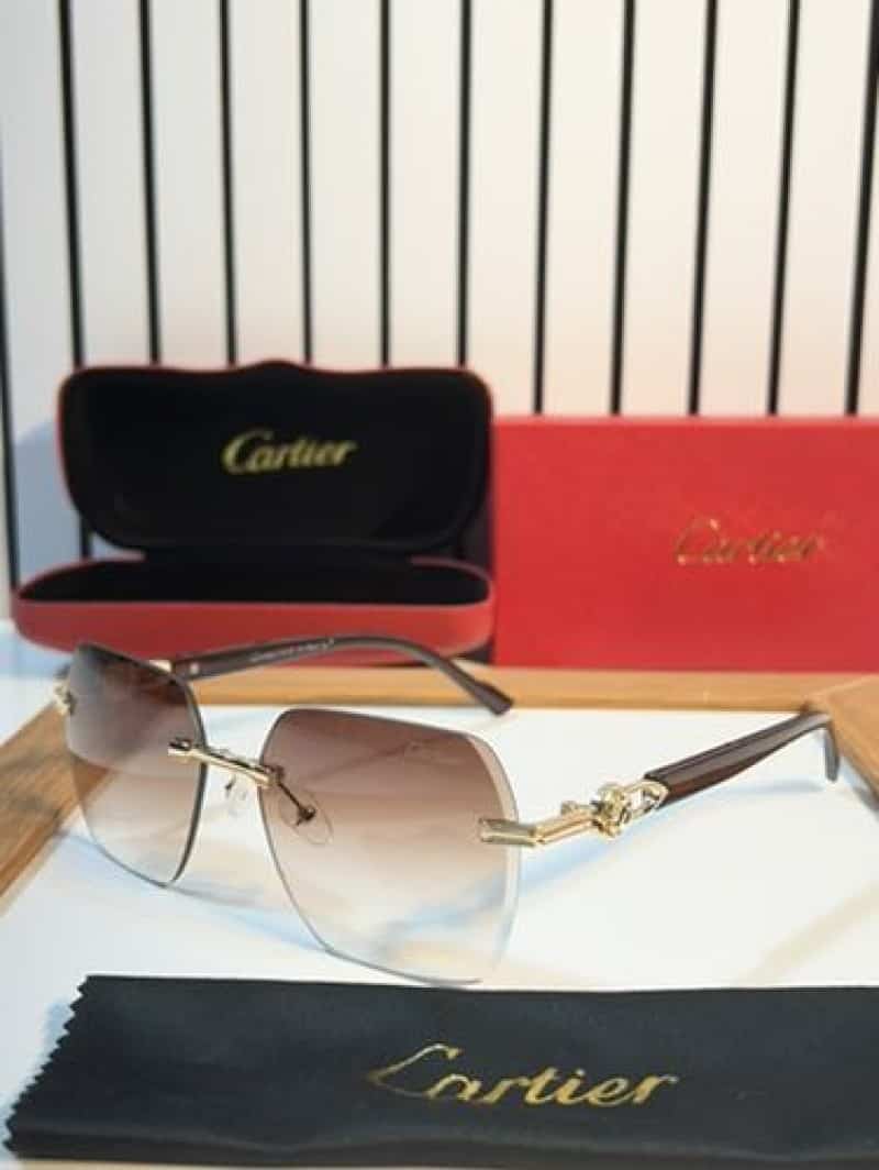 Cartier 8817 gold brown