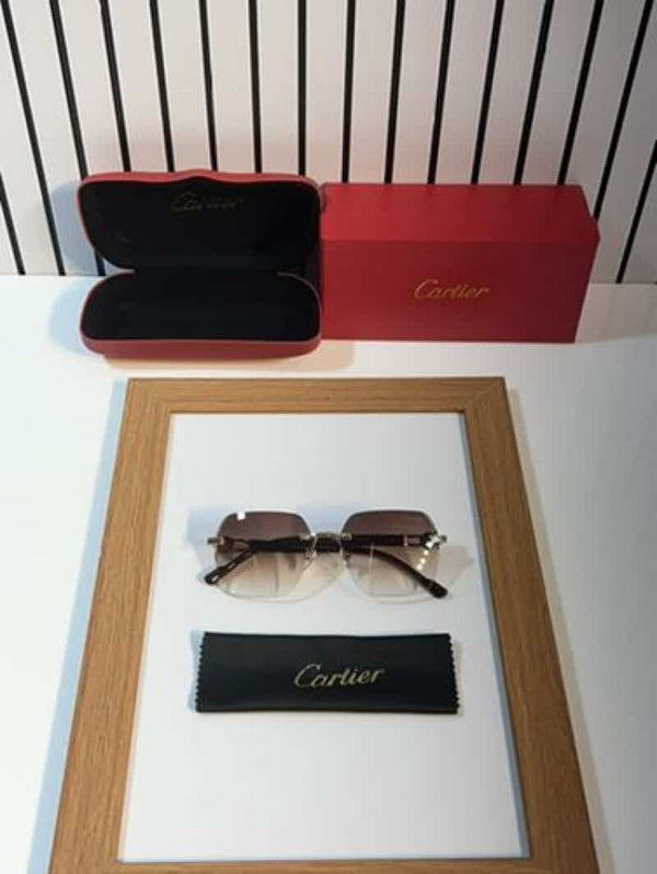 Cartier 8817 gold brown