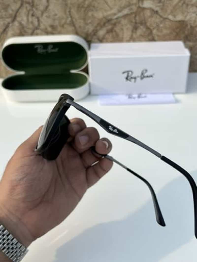 rayban 4487 side metal black