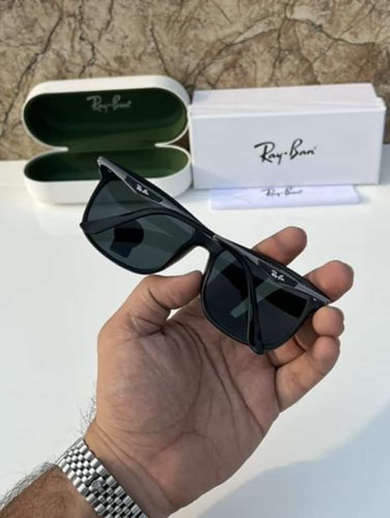 rayban 4487 side metal black