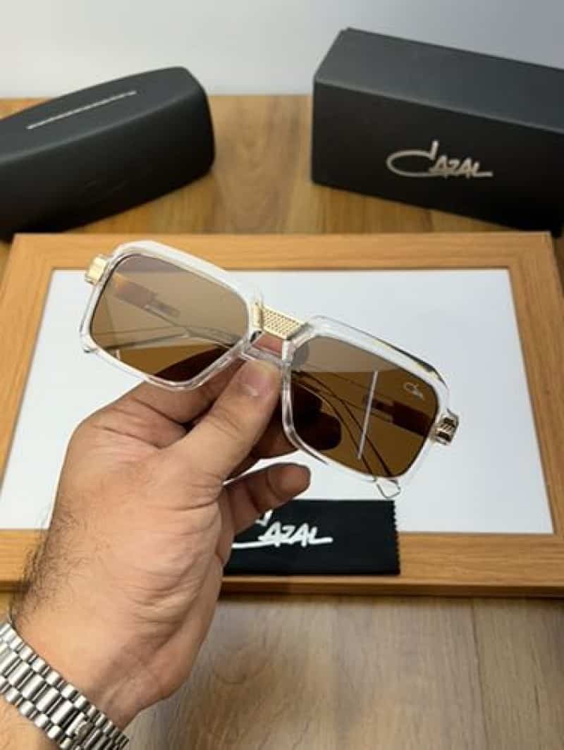 Cazal 131 transparent brown