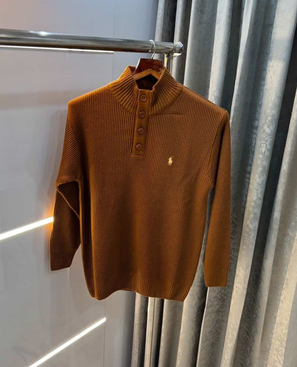 Ralph Laure n Tan Imported Knitted Pull Over