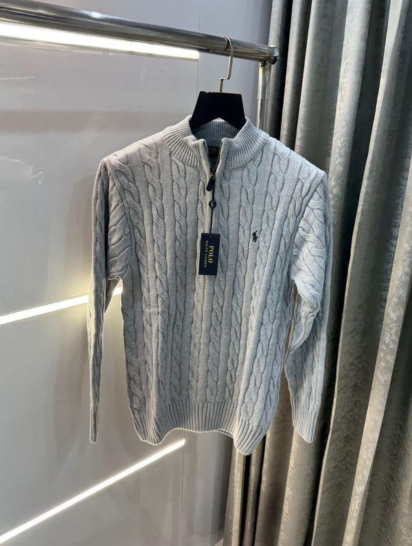 Ralph Laure n Grey Imported Knitted Pull Over