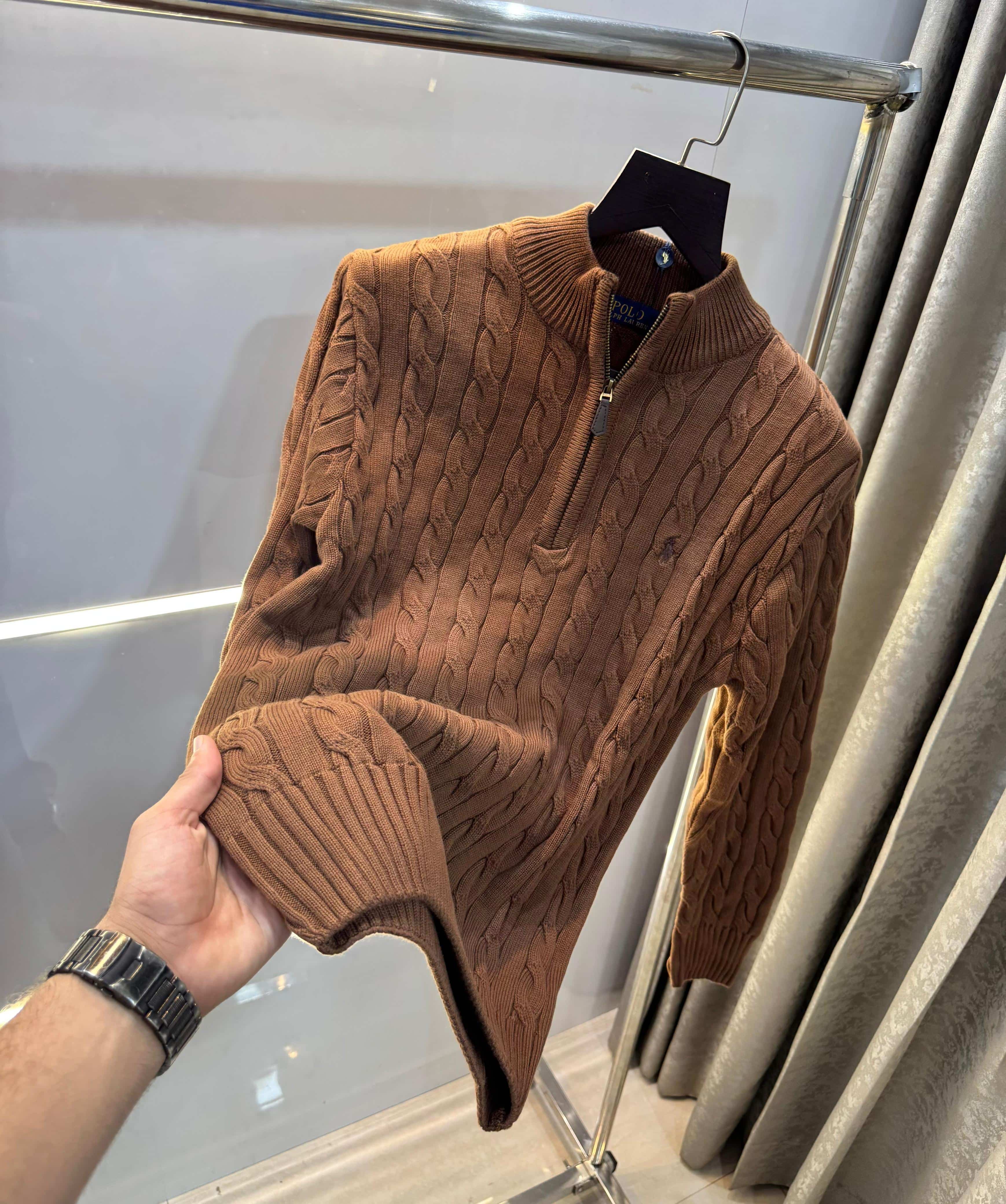 Ralph Laure n coffee Imported Knitted Pull Over