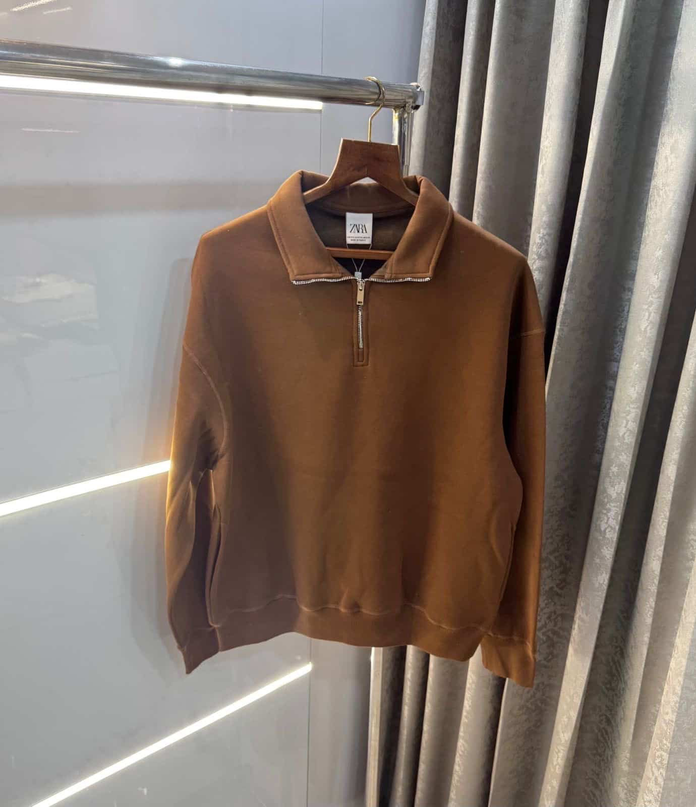 Zar a Brown Premium Classic Sweatshirt Secondary image