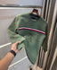 Tomm y Hilfiger Olive Embroidery Logo Premium Sweatshirt